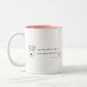 Tasse 2 Couleurs WireFoxTerrierBrotherJaune (Gauche)