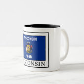 Tasse 2 Couleurs Wisconsin (Devant droit)