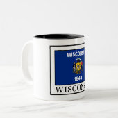 Tasse 2 Couleurs Wisconsin (Devant gauche)