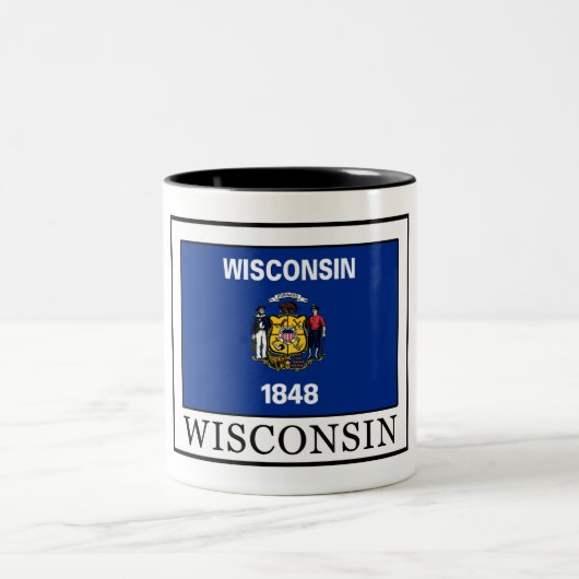 Tasse 2 Couleurs Wisconsin (Centre)