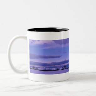 Tasse 2 Couleurs Wisconsin Nord, coucher du soleil