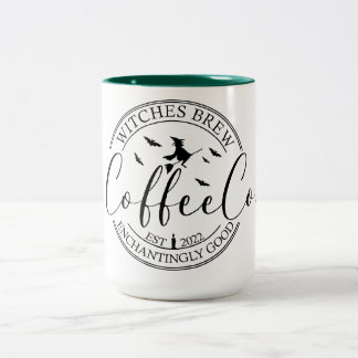 TASSE 2 COULEURS WITCHES BREW COFFEE CO. HALLOWEEN ÉFFRAYANT 2022 M