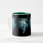 Tasse 2 Couleurs WOLF & EAGLE Wildlife Series (Devant gauche)