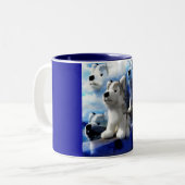 Tasse 2 Couleurs Wolf Spirits (Devant gauche)