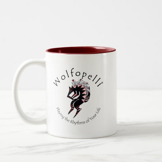 Tasse 2 Couleurs Wolfopelli 3 (Gauche)