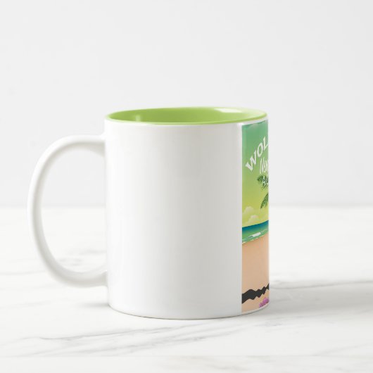 Tasse 2 Couleurs Wollongong Nouvelle-Galles du Sud Australie (Gauche)