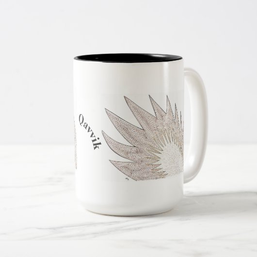 Tasse 2 Couleurs Wolverine géant (Devant droit)