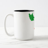 Tasse 2 Couleurs Women Life Freedom Support Femmes d'Iran (Gauche)