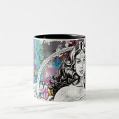 Tasse 2 Couleurs Wonder Woman Collage 6 (Centre)