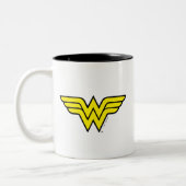Tasse 2 Couleurs Wonder Woman | Logo classique (Gauche)
