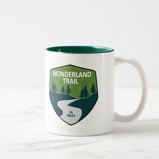Tasse 2 Couleurs Wonderland Trail (Droit)