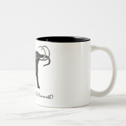 Tasse 2 Couleurs Wooley Mammoth (Droit)