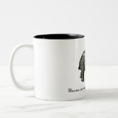 Tasse 2 Couleurs Wooley Mammoth (Gauche)