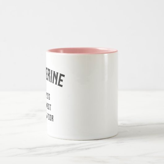 Tasse 2 Couleurs World's Greatest Supervisor (Centre)