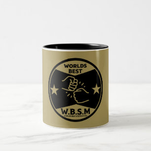 TASSE 2 COULEURS WORLDS MEILLEUR ÉTAPE MÈRE