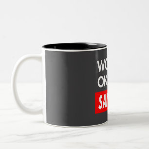 Tasse 2 Couleurs Worlds okayest Santoro