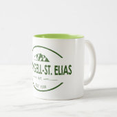 Tasse 2 Couleurs Wrangell-St. Parc national d'Elias (Devant droit)