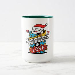 Tasse 2 Couleurs Wrapped in Love Christmas
