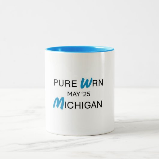 Tasse 2 Couleurs WRN au Michigan Convention 25 (Centre)