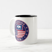 Tasse 2 Couleurs Wyoming (Devant gauche)