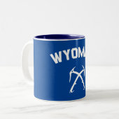 Tasse 2 Couleurs Wyoming Ice Escalade (Devant gauche)