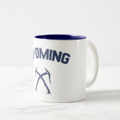 Tasse 2 Couleurs Wyoming Ice Escalade (Devant droit)