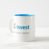 Tasse 2 Couleurs X-Invest (Devant gauche)