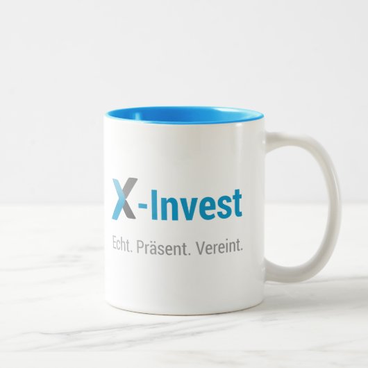 Tasse 2 Couleurs X-Invest (Droit)