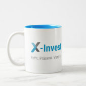Tasse 2 Couleurs X-Invest (Gauche)