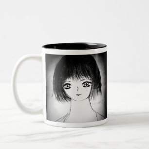 Tasse 2 Couleurs yaie manga manga jolie fille