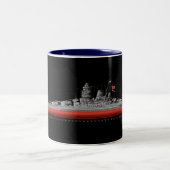 Tasse 2 Couleurs Yamato , Battleship (Centre)