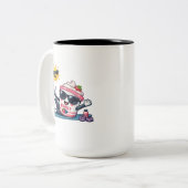 Tasse 2 Couleurs Yaourt Pilates (Devant gauche)