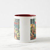 Tasse 2 Couleurs Yay Camping Dans La Pluie (Centre)