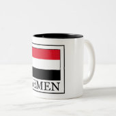 Tasse 2 Couleurs Yémen (Devant droit)