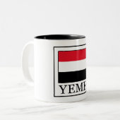 Tasse 2 Couleurs Yémen (Devant gauche)