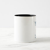 Tasse 2 Couleurs Yeti contre Bigfoot (Centre)