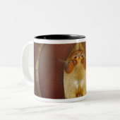 Tasse 2 Couleurs Yeux principaux et composés d'une mouche de vol (Devant gauche)