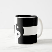 Tasse 2 Couleurs Yin Yang (Devant droit)