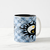 Tasse 2 Couleurs Yin Yang Sun et lune (Devant droit)