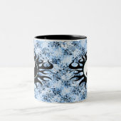 Tasse 2 Couleurs Yin Yang Sun et lune (Centre)