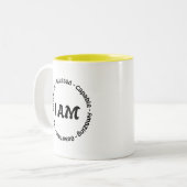 Tasse 2 Couleurs Yo soy (Devant gauche)