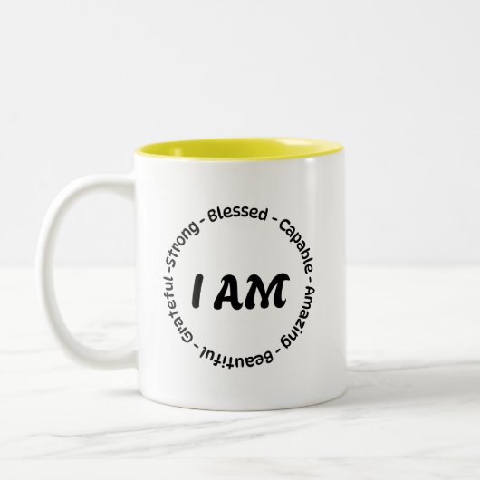 Tasse 2 Couleurs Yo soy (Gauche)