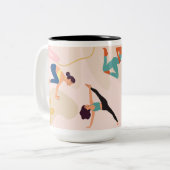 Tasse 2 Couleurs Yoga (Devant gauche)