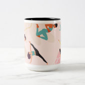 Tasse 2 Couleurs Yoga (Centre)