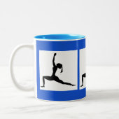 Tasse 2 Couleurs Yoga du matin (Gauche)