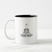 TASSE 2 COULEURS YOGA POSE (Gauche)