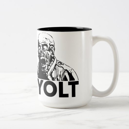 Tasse 2 Couleurs YOLT - You Only Live Twice (Droit)