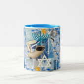 Tasse 2 Couleurs Yom Kippour (Centre)