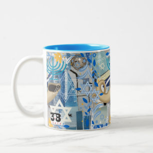 Tasse 2 Couleurs Yom Kippour