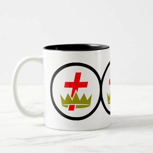 Tasse 2 Couleurs York Rite Edition (Gauche)